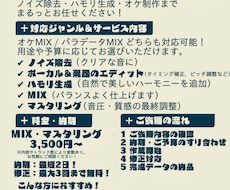 レコーディングエンジニアがあなたの歌をMIXします イメージ1