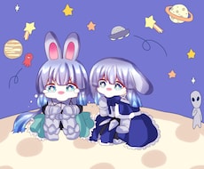 ぷくぷくほっぺのデフォルメアイコン描きます イメージ1