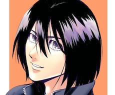 少年漫画風の絵柄でかっこいいイラストを描きます イメージ1