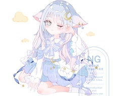 あなたのコテキャをデフォルメで可愛くします イメージ1