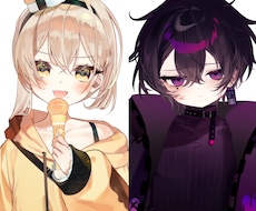 美少女・美少年のLive2Dモデル制作します イメージ1