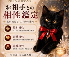 西洋占星術で読み解くふたりの相性を占います イメージ1