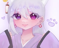 修正無料⭕️ 可愛く透明感溢れるイラストを描きます イメージ1