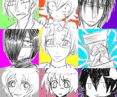 色々アイコンかきます ーーなんとなく個性的なようなーー