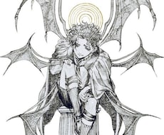 耽美･退廃的でアンティークな水彩イラスト描きます 商用･著作権料含◎ラフ修正無制限◎ポストカード原画お渡しOK