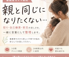 毒親と同じになりたくないママへ│不安を整理します 貴方だけじゃない。育児中に蘇る過去の傷や自己嫌悪、整理します