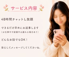 もう無理！48時間チャットで何でもお話聞きます イメージ1