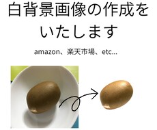 amazonなど用の白背景の商品画像作成いたします イメージ1