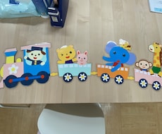 壁面、ペープサート、代わりに作ります イメージ1