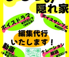 編集代行します イメージ1