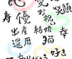 あなたの大切な人の名前を書きます イメージ1