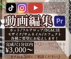 TV業界経験者！MV・動画制作全般承ります イメージ1