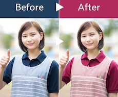 お洋服の色をガラリと変えます イメージ1
