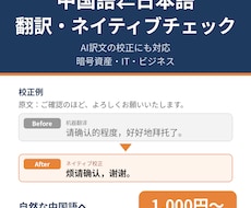 暗号資産・ITに強い中国語⇄日本語翻訳をします イメージ1