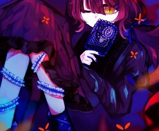 一枚絵イラスト作成します