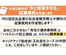 大切な会社の『今と将来を守る』就業規則を作成します PRO認定の社会保険労務士が御社の就業規則を作成いたします