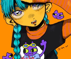 個性的でカラフルなイラストを描きます イメージ1