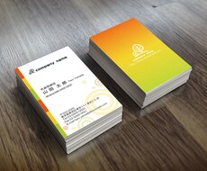オリジナル名刺orショップカード作成します ビジネスや個人の名刺からショップカードまで幅広く対応‼️