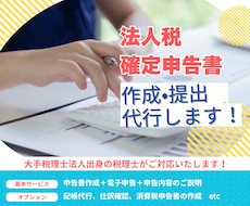 新設法人必見！税理士が法人税の申告書作成します ＜先着5法人様！限定特価でお受けします！＞