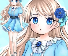 かわいく綺麗なイラストを、丁寧に制作します イメージ1
