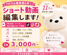 TikTok・リール動画を編集します イメージ1