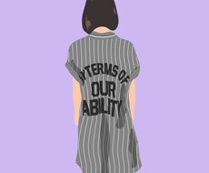 あなたの背中をイラストにします！