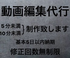 簡単な短編動画をサクッと作ります イメージ1