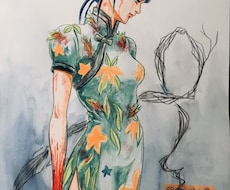 創作キャラをデザイン&イラスト化します ・自作小説の表紙や挿絵等・自作ヒーロー・ヒロイン具現化