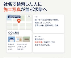Googleマップの会社情報を開設・整備します イメージ1