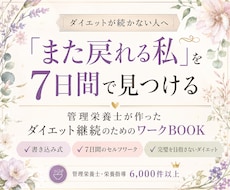 続かないダイエットから「また戻れる私」を見つけます イメージ1