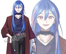 商用料込◎IRIAM、Vtuber立ち絵描きます 元アニメーターが制作！SD・ロゴが揃うデビュー応援セットあり