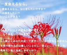 死別の話を聴きます 大学でその道の研究をしていました