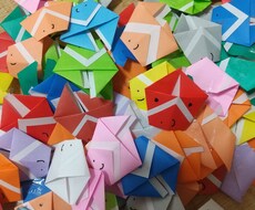 折り紙　魚　100こます イメージ1