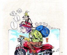 独特な手描きイラストお描きします イメージ1