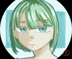 修正無制限／アンニュイなアイコンお描きします 細かいご要望にもできる限りお応えいたします！