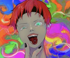 目を惹くアイコン用のイラスト制作します イメージ1