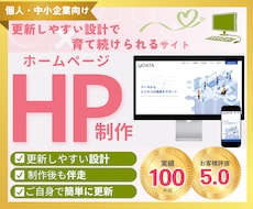 ご自身で更新できるホームページを制作いたします イメージ1