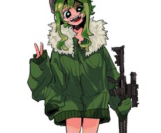 かわいい女の子のイラスト描きます イメージ1