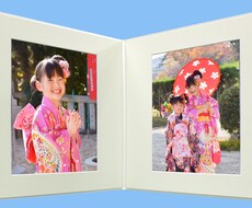 七五三の写真を綺麗な写真台紙アルバムにします イメージ1