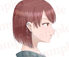 バストアップイラストをお描きします イメージに合ったキャラクターイラストをお届けします!