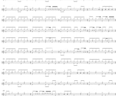 音源付きのドラム譜面お作り致します 耳コピが苦手、時間が取れない方にオススメです！