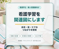 看護学習を関連図にします イメージ1