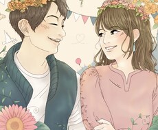 ペアイラストorペアアイコン制作します イメージ1