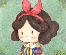 アイコン等に✽.。色鉛筆でほんわかイラスト描きます 色鉛筆で手描き☆アナログで可愛いイラストをアイコンに♡