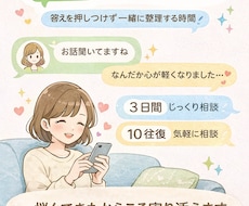 恋愛や人間関係で自分を押し殺す癖を一緒にほどきます イメージ1