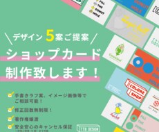 ラフ5パターンご提案！修正無制限で制作致します デザイン提案数5案なので、希望のデザインを見つけやすい！