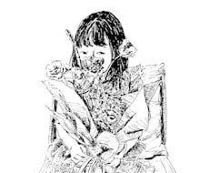 他にはない、繊細な線画で似顔絵を描きます