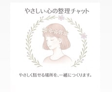 心の悩みをやさしく整理します イメージ1