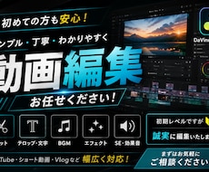 ショート動画編集を低価格で承ります イメージ1