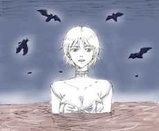漫画っぽいタッチの線画イラストを作成いたします イメージ1